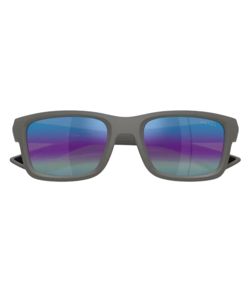Silver metal-Violet gradient silver