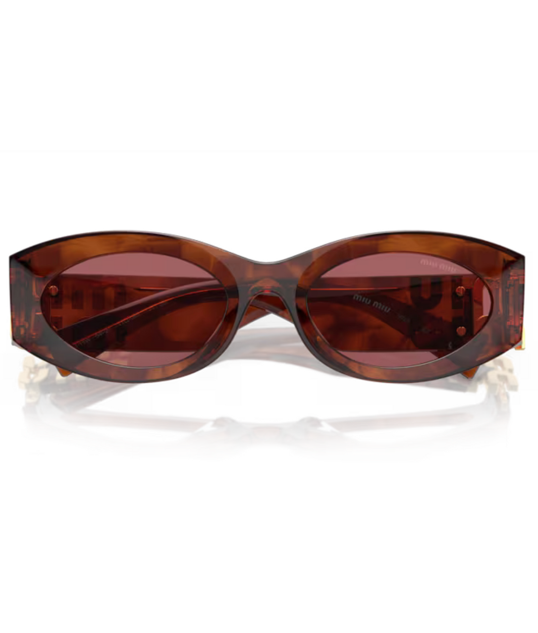 Miu Miu 0MU 11WS Oval Sunglasses