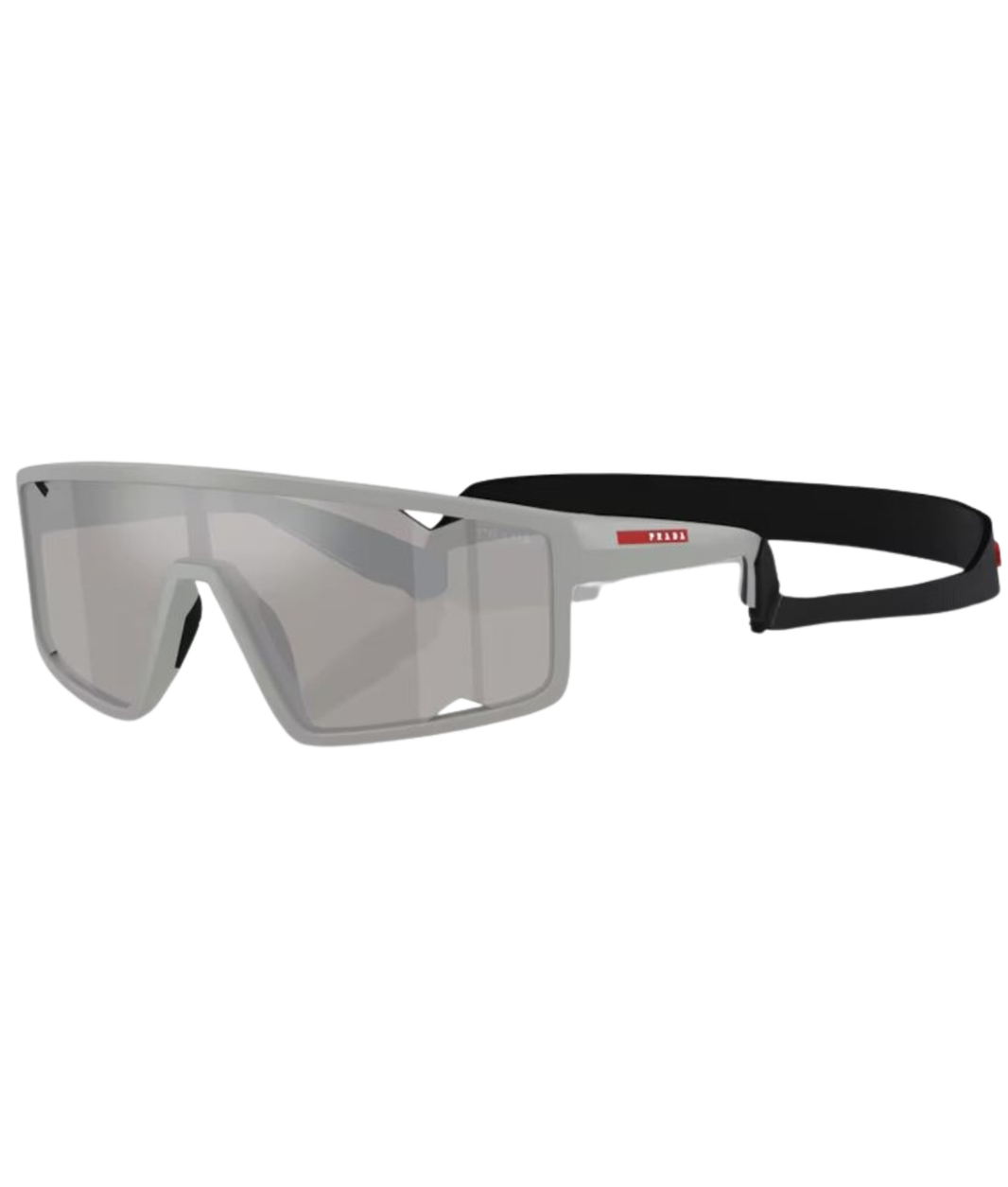 image Matte iron grey-Light grey mirror silver