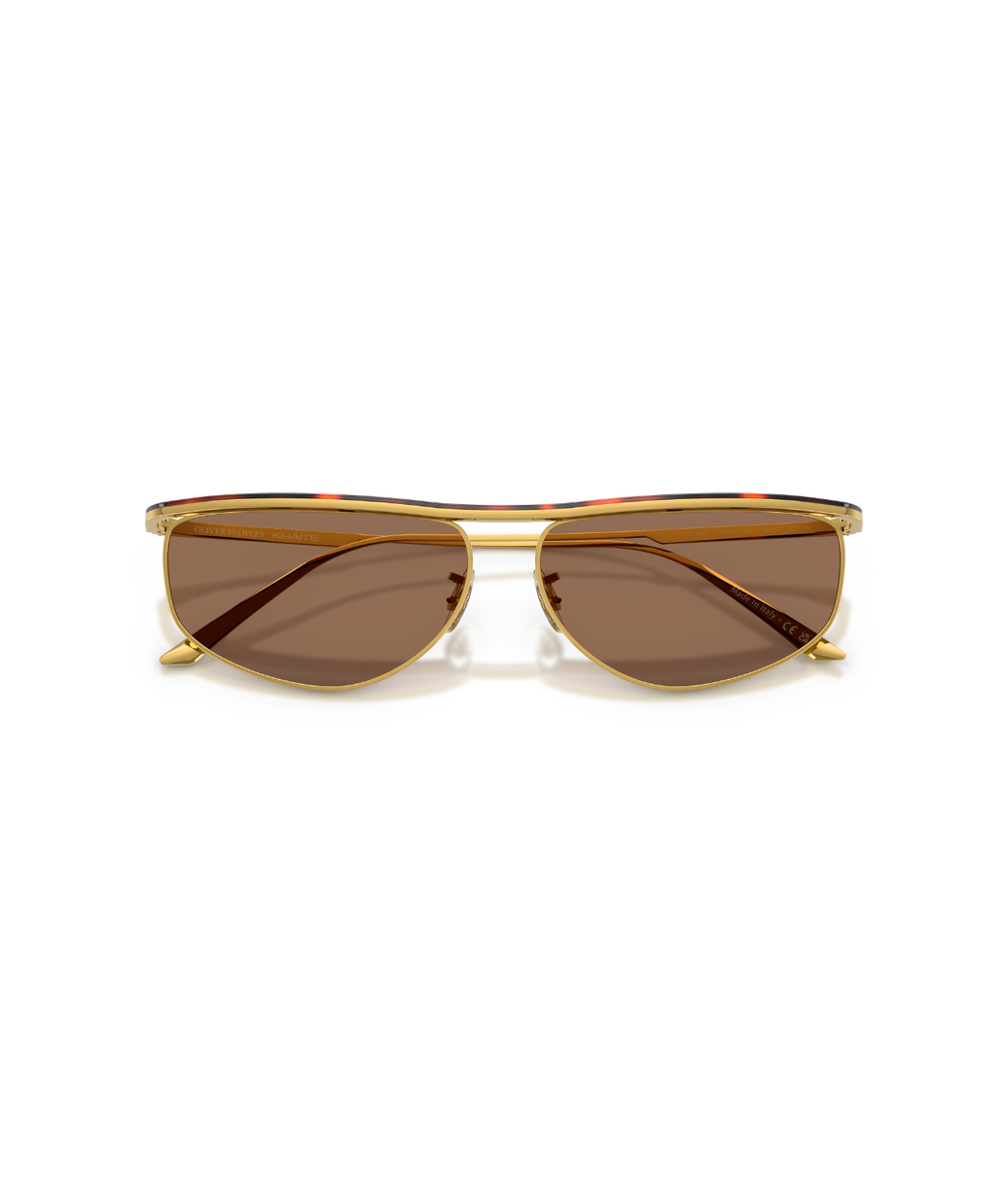 Gold/dark mahogany-Brown