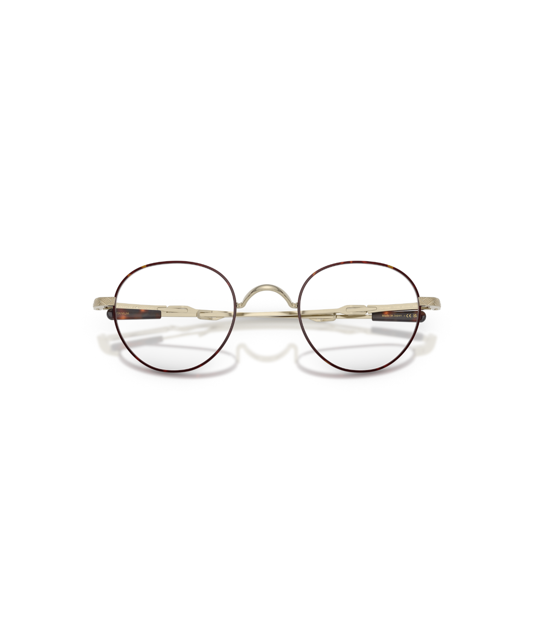 Brushed gold/tortoise