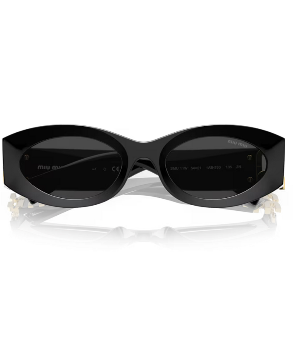 Miu Miu 0MU 11WS Oval Sunglasses