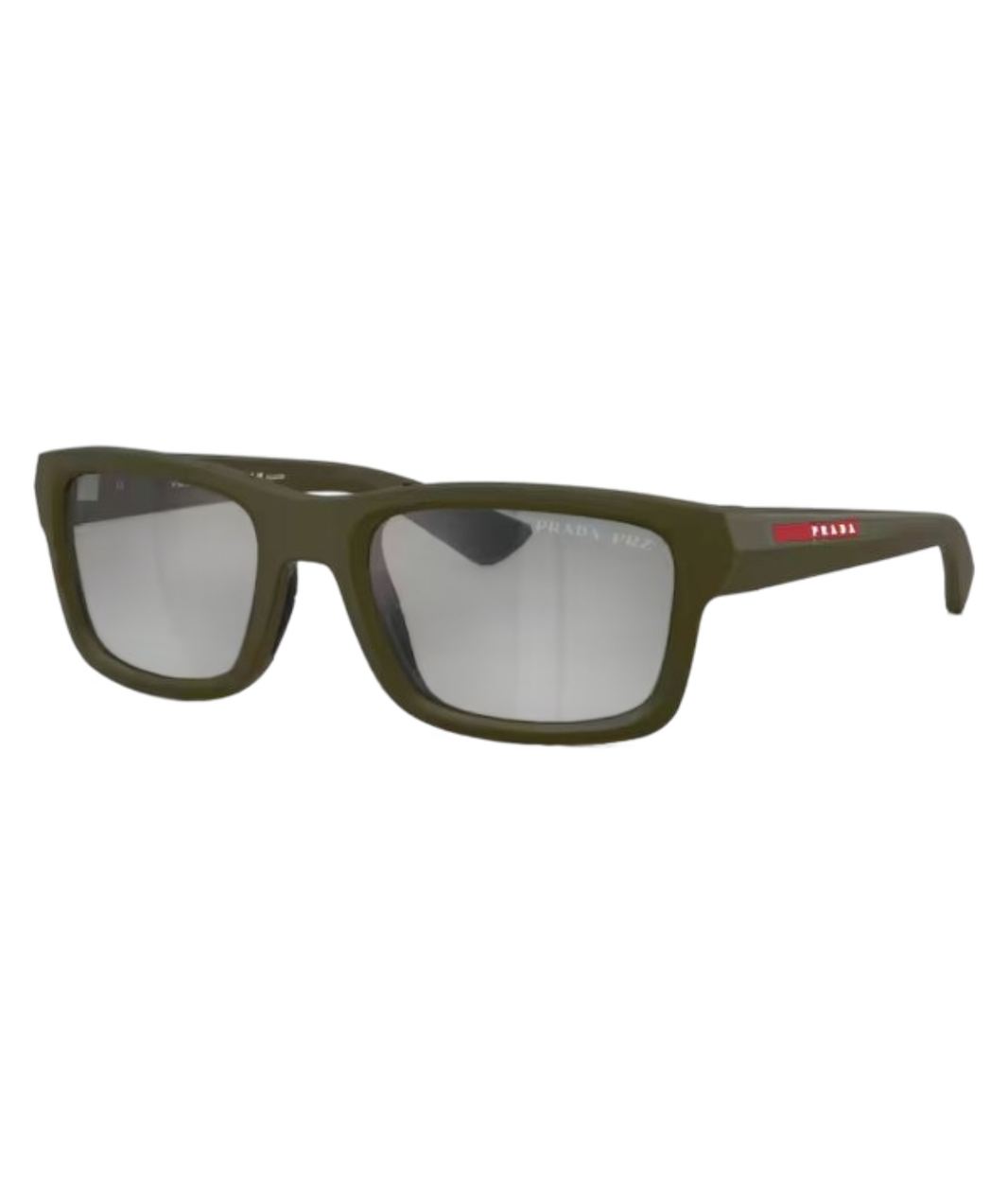 image Matte Green-Grey Gradient Mirror