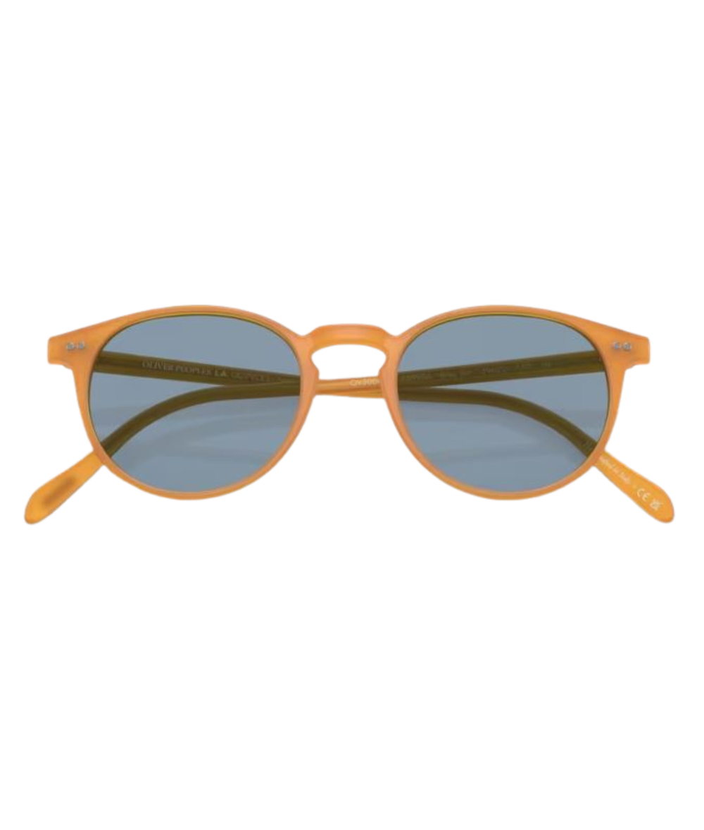 Semi-matte amber tortoise-Cobalto
