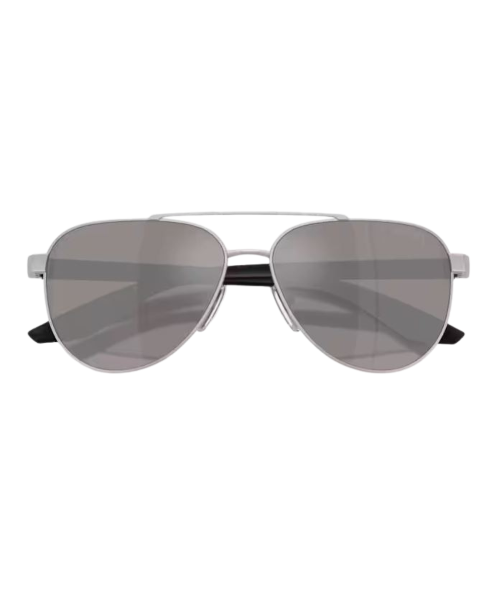 Matte grey-Purple brown mirror silver