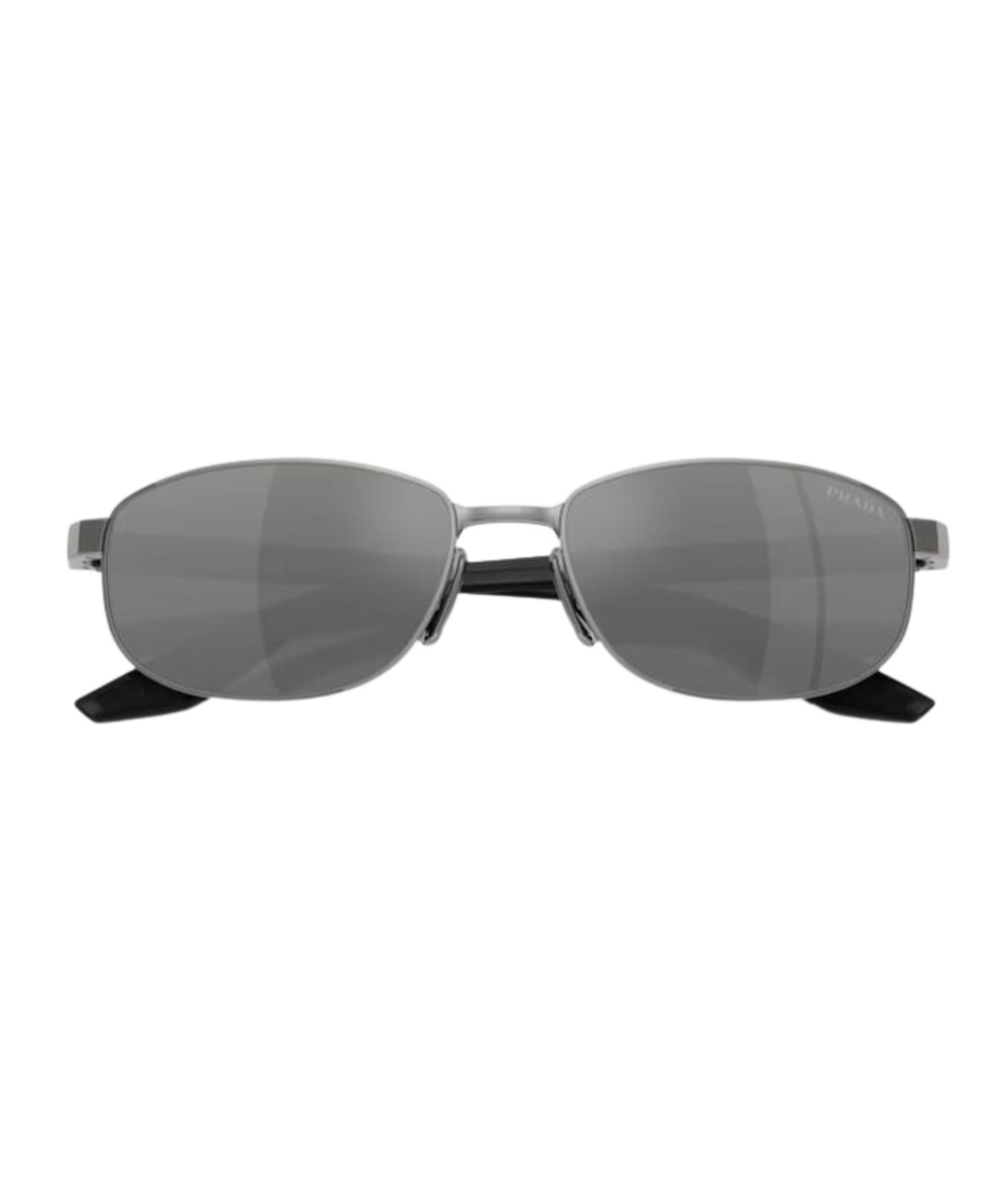 Metal grey-Grey mirror silver gradient