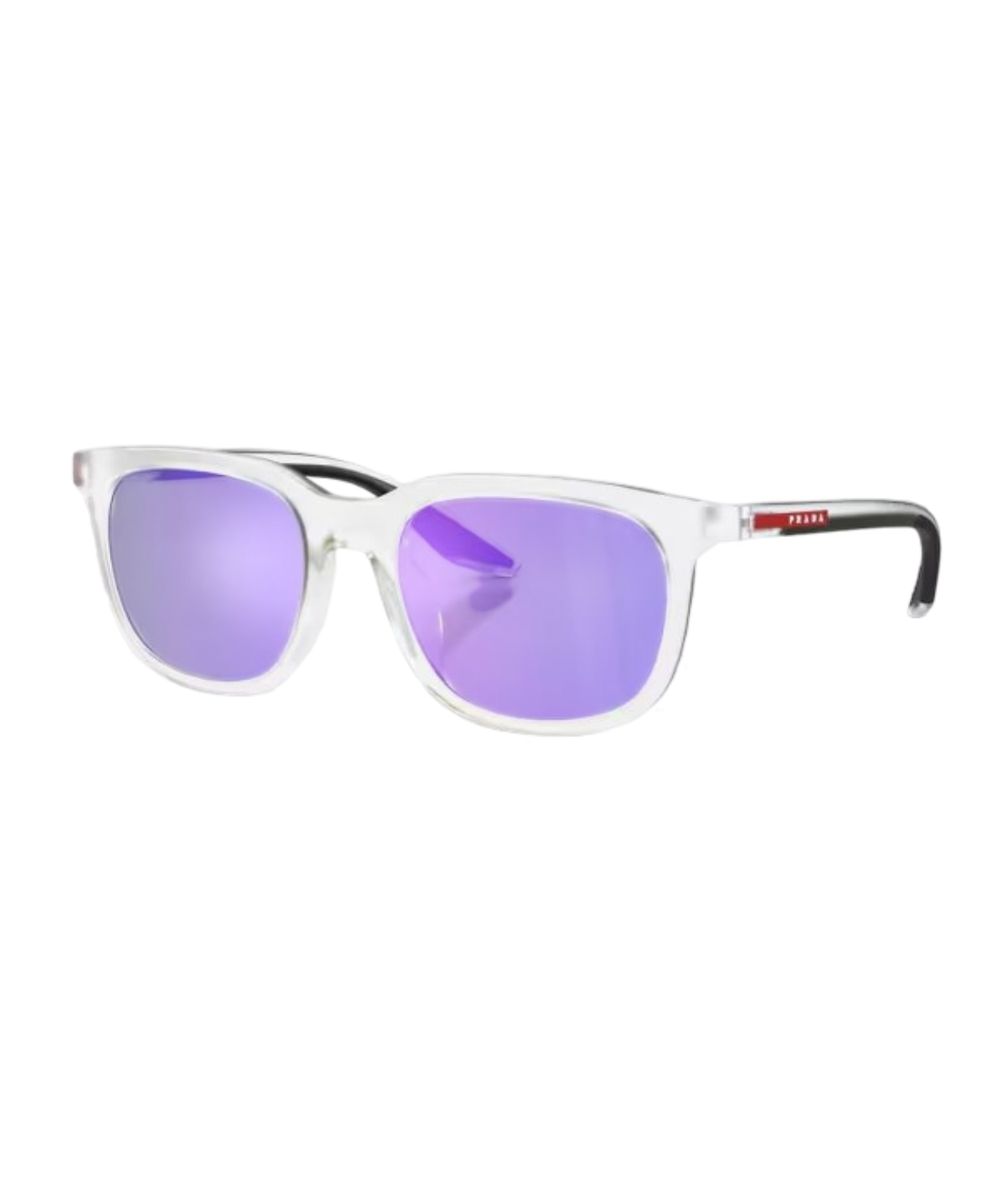 Matte Transparent-Violet/Green