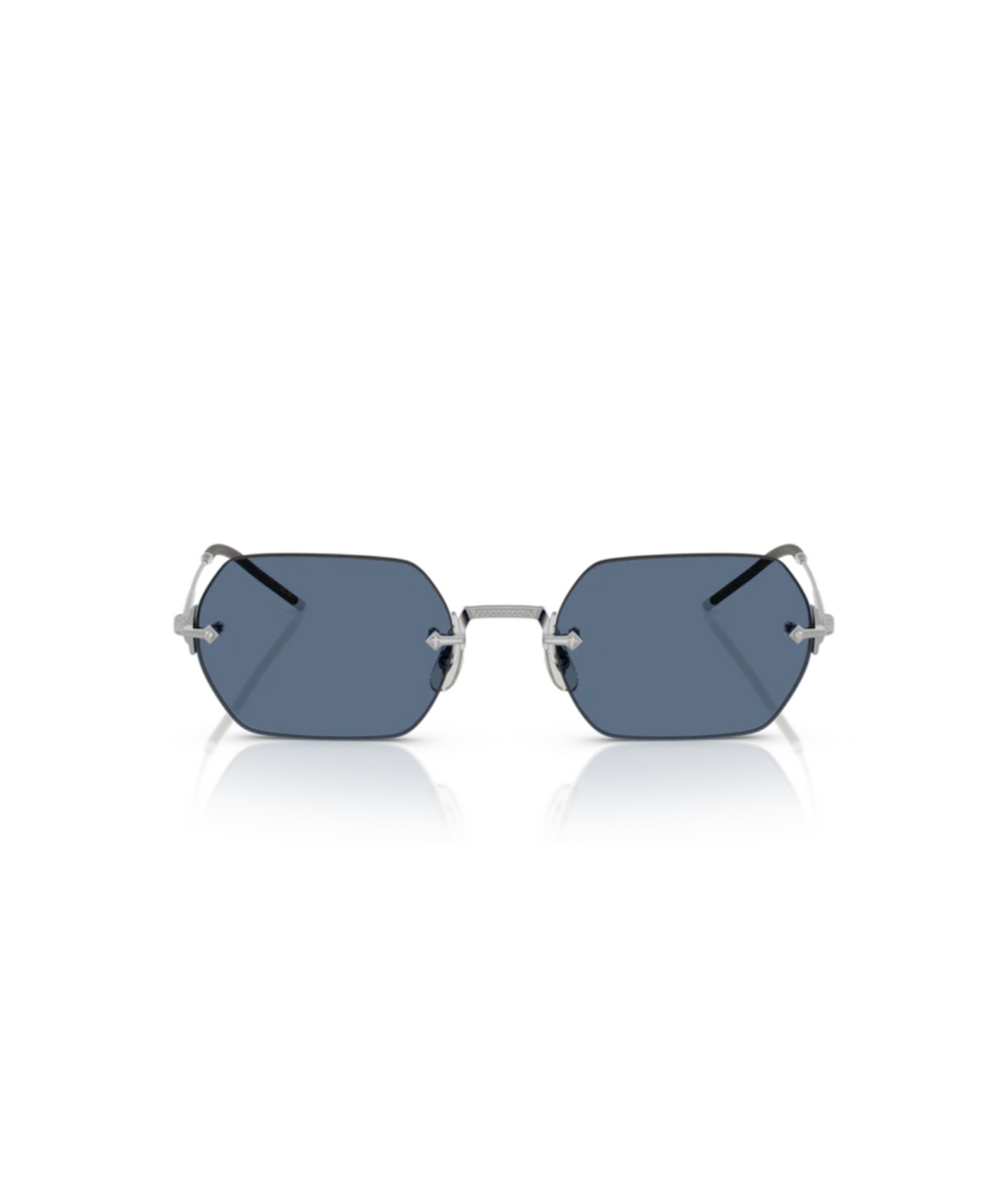 Shiny Silver-Blue