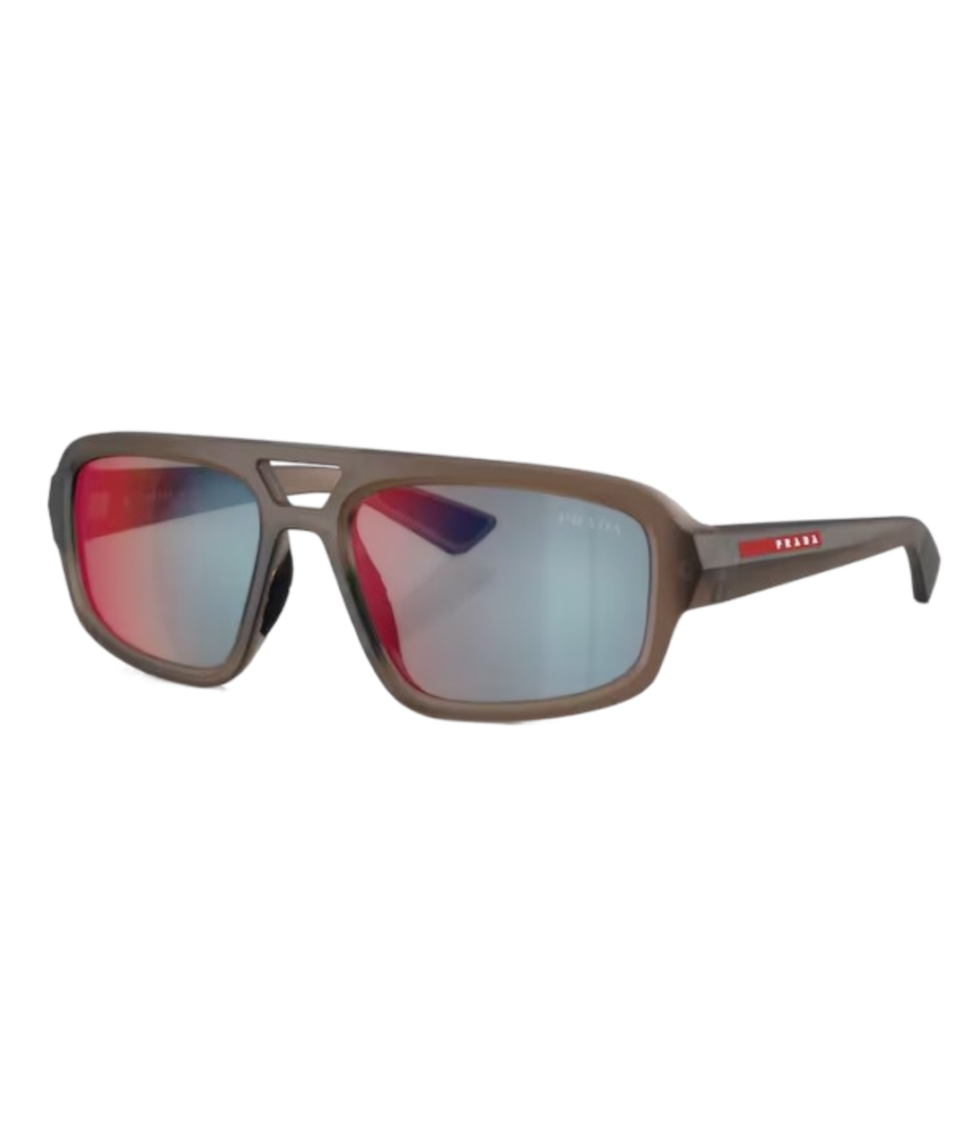 image Frosted Brown-Red/Blue