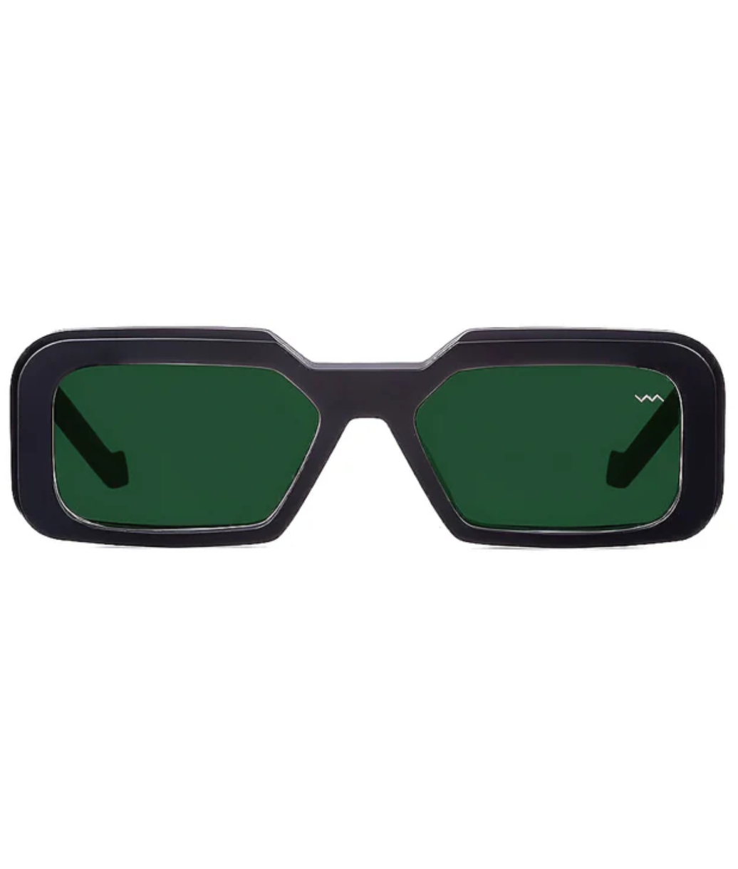 Black Matte-Green
