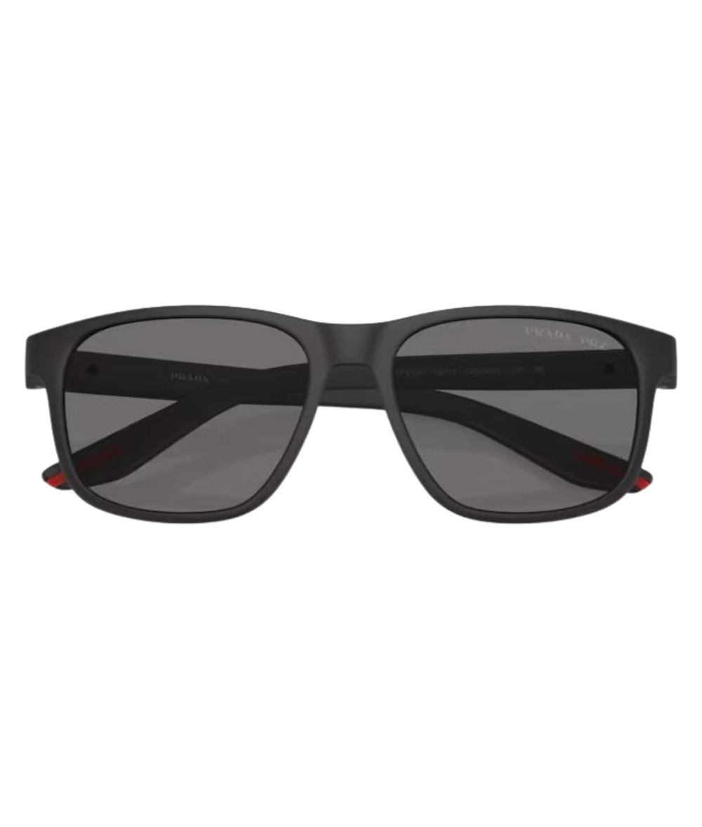 Black rubber-Polarized dark grey