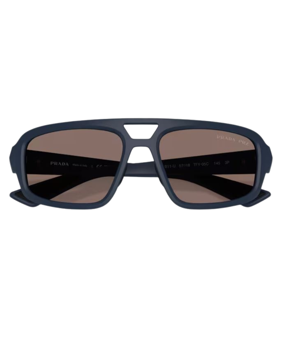 Rubber blue-Dark polarized