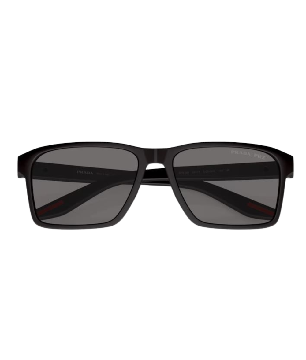 Black rubber-Dark grey polarized