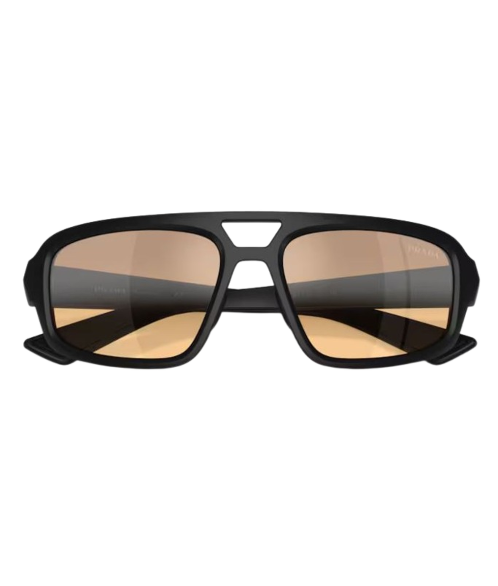 Matte black-Orange mirror silver gradient
