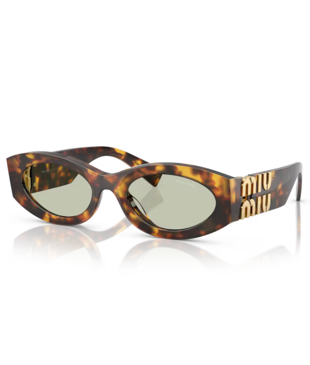 Miu Miu 0MU 11WS Oval Sunglasses