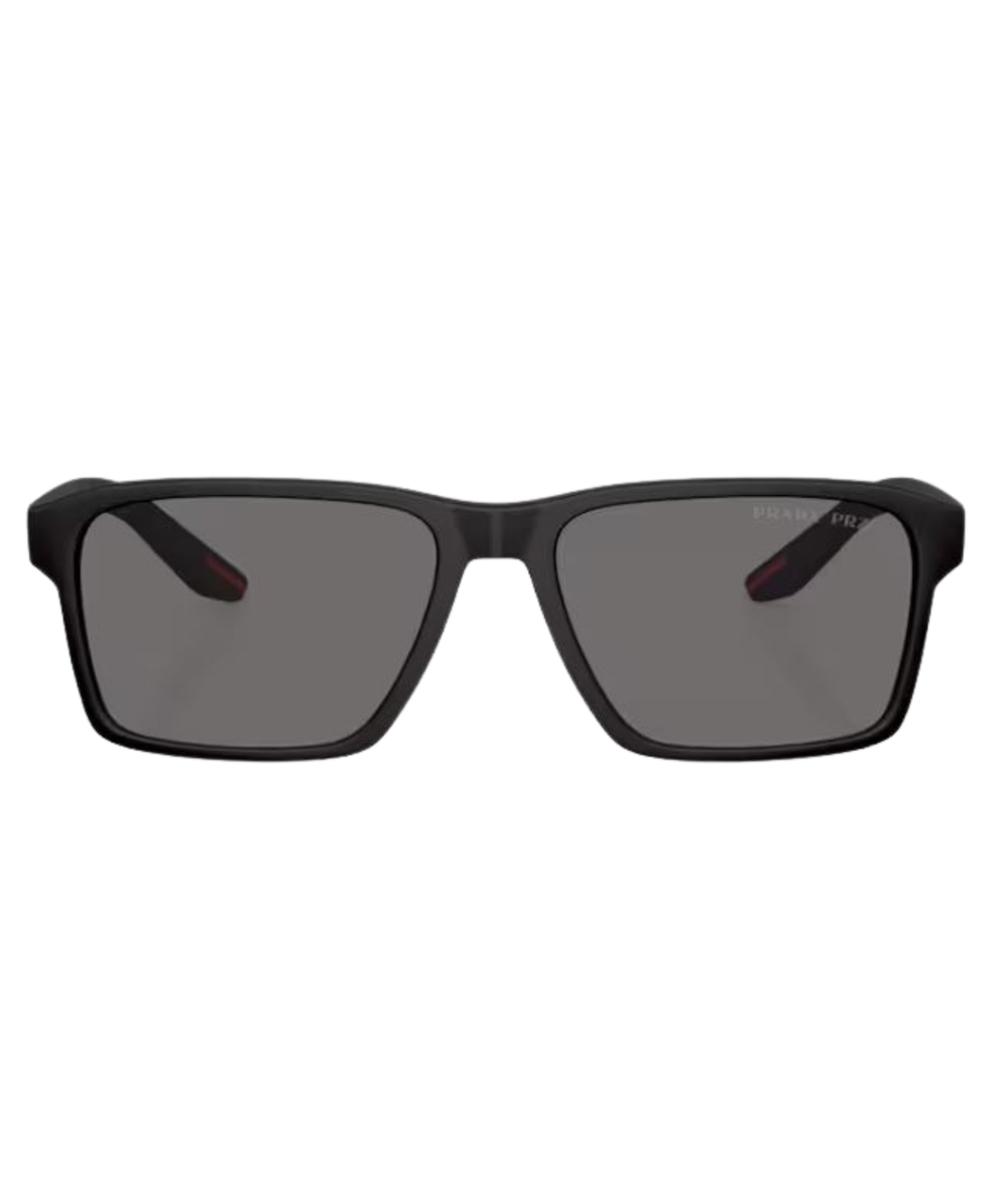 Black rubber-Dark grey polarized