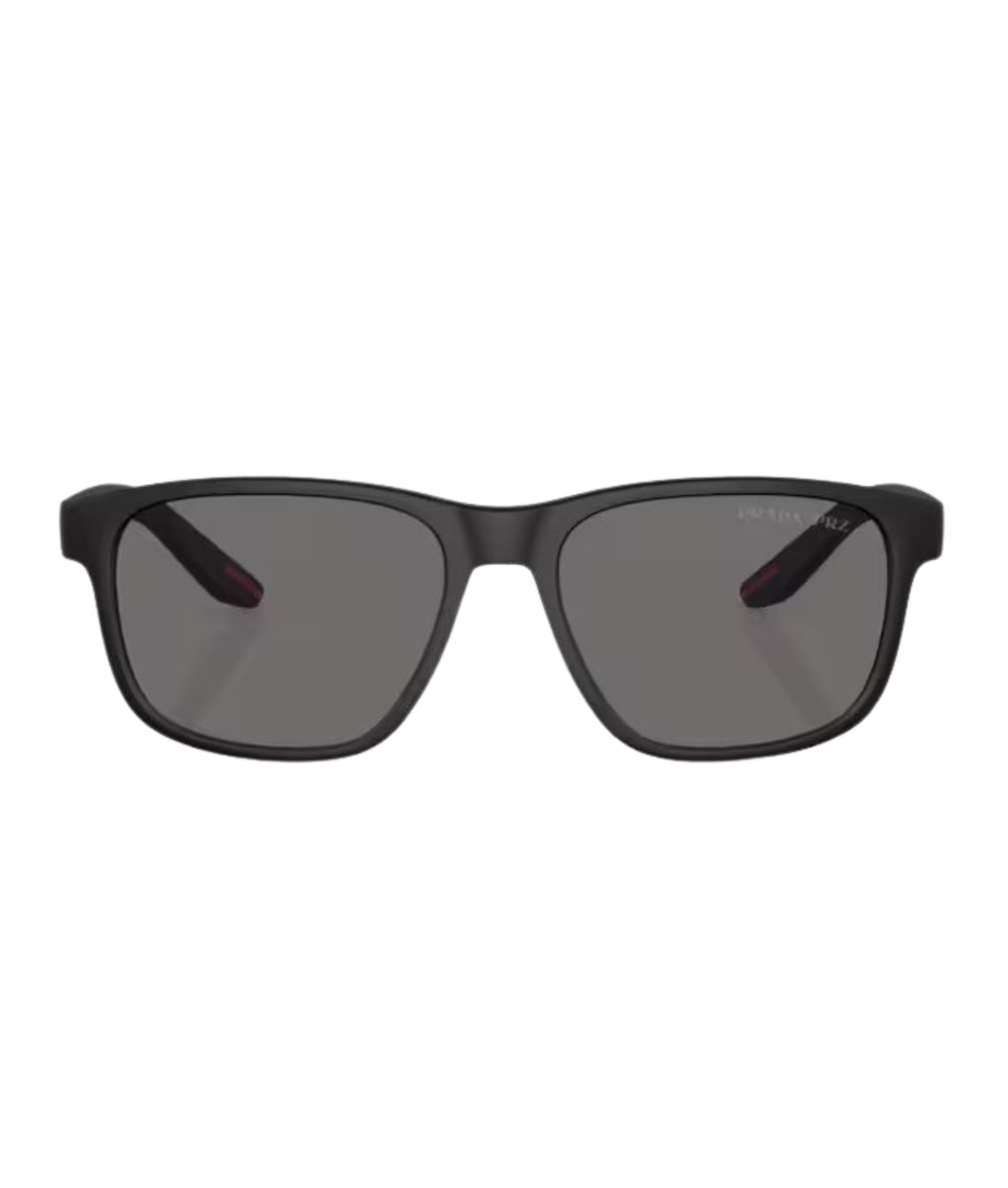Black rubber-Polarized dark grey