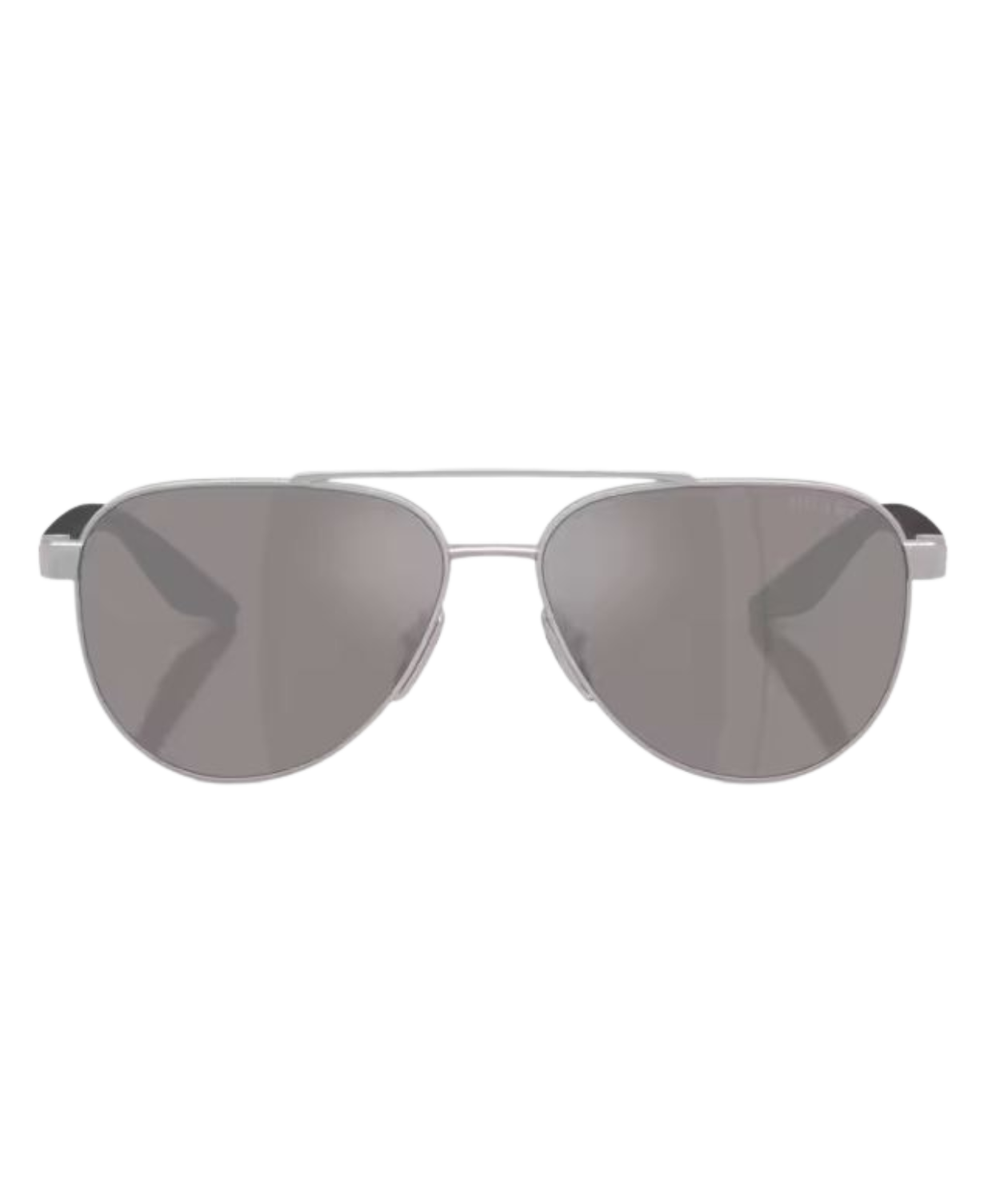 Matte grey-Purple brown mirror silver