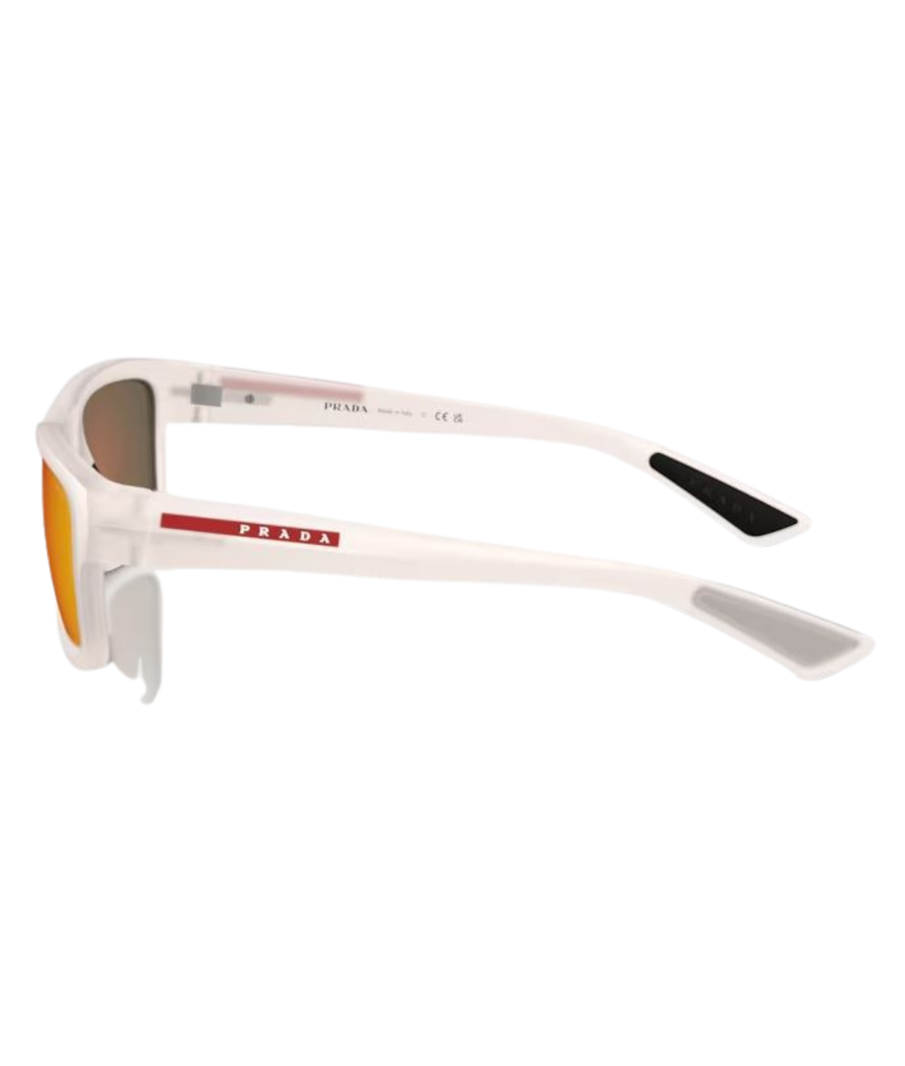 Frosted crystal-Brown mirror orange