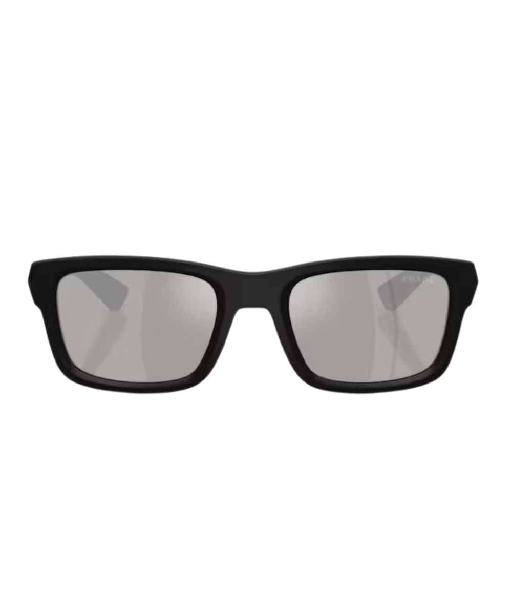 Matte Black-Light Grey Mirror Silver