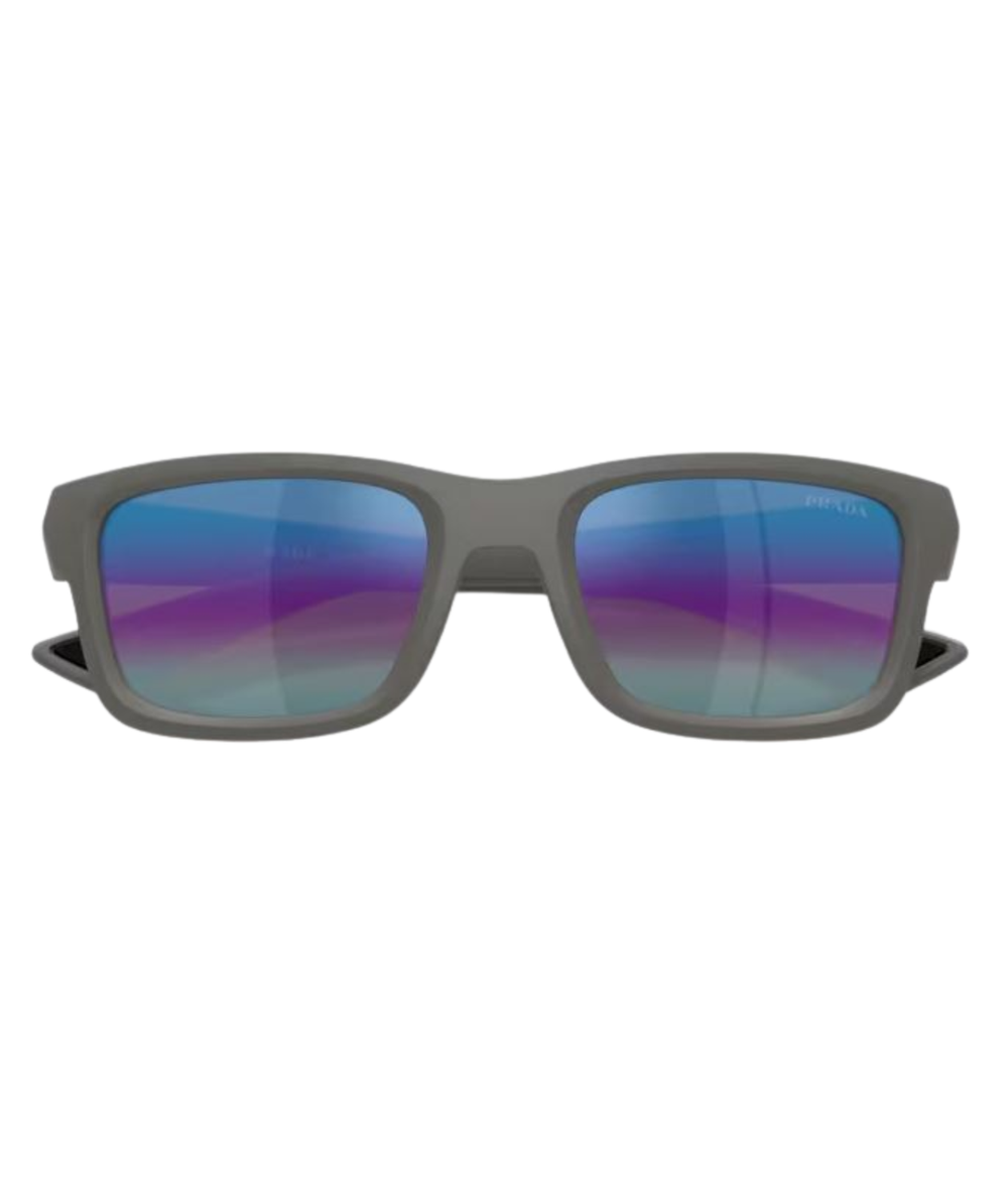 Silver metal-Violet gradient silver