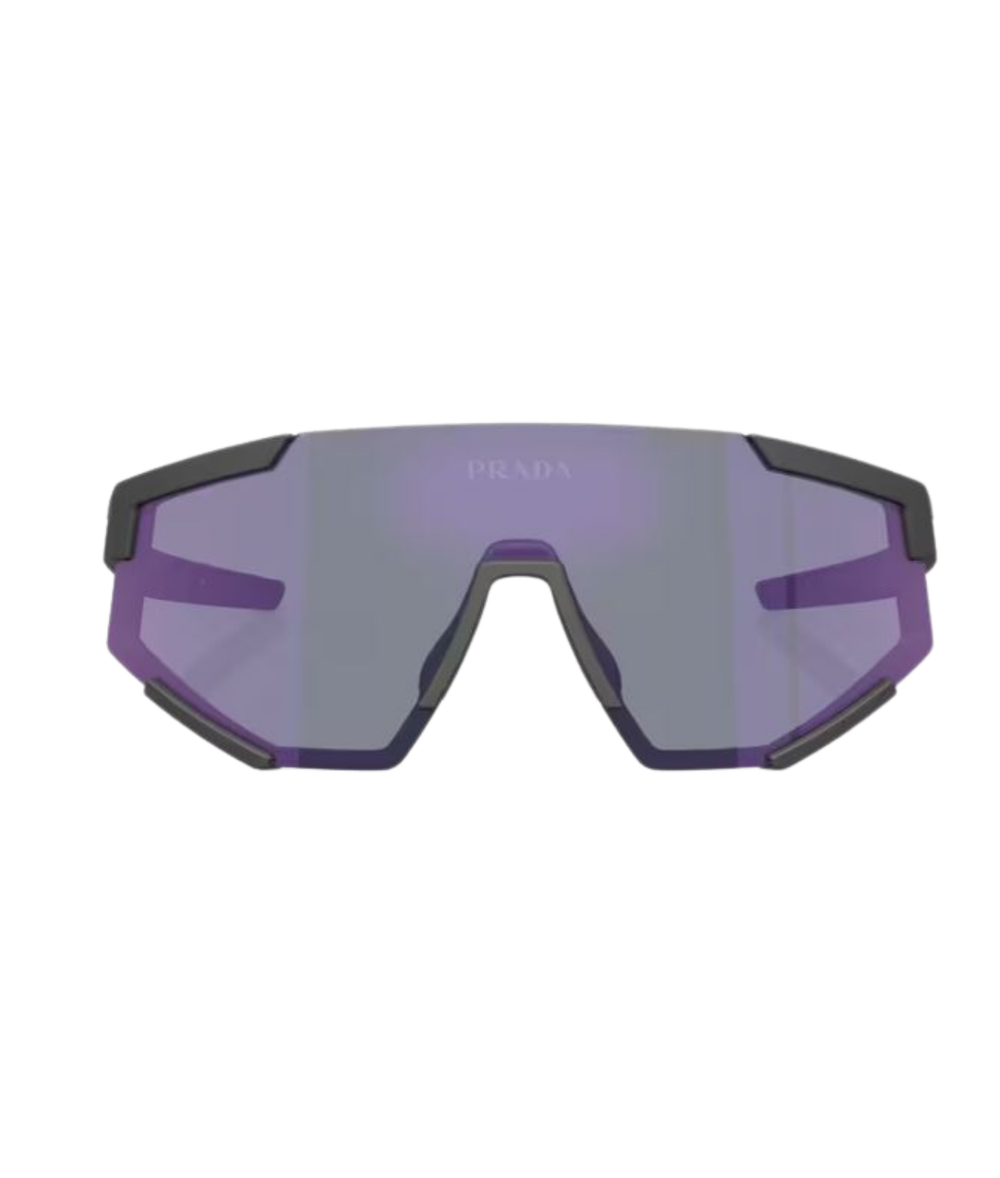Black rubber-Dark blue mirror violet