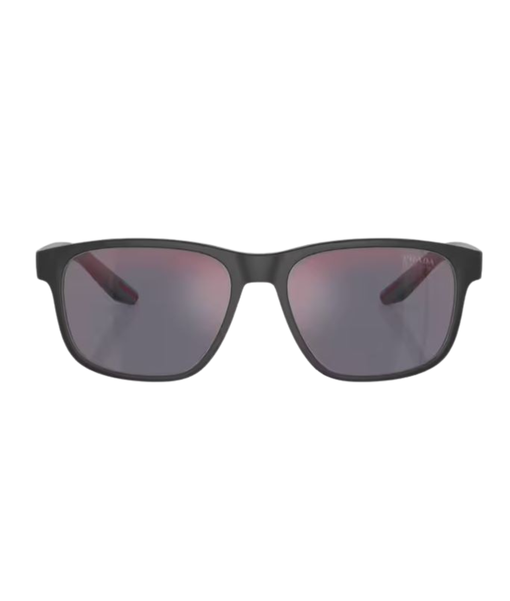 Grey rubber-Dark grey mirror red