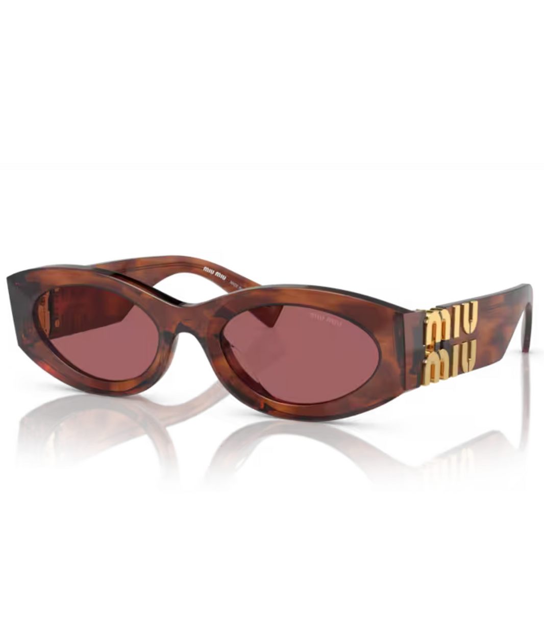 image Miu Miu 0MU 11WS Oval Sunglasses