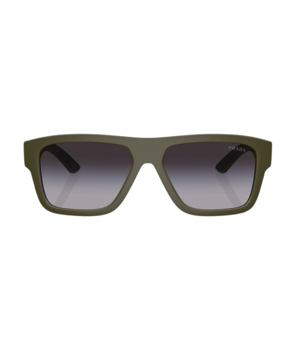Green military matte-Grey gradient