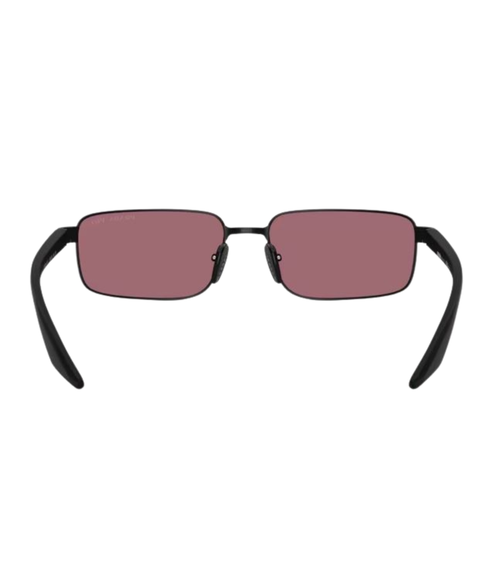 Matte black-Red polarized