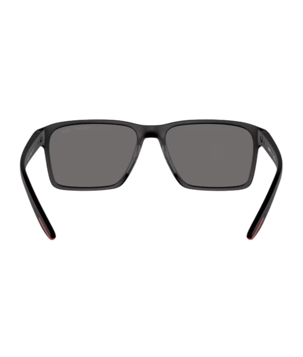 Black rubber-Dark grey polarized