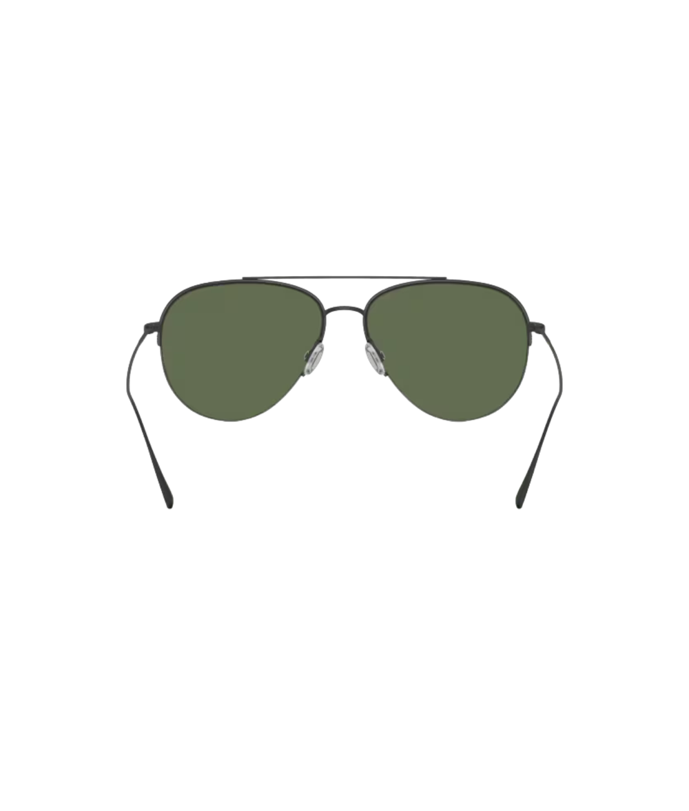 Matte black-Green polarized