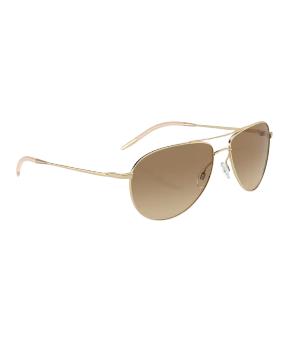Gold-Clear gradient brown