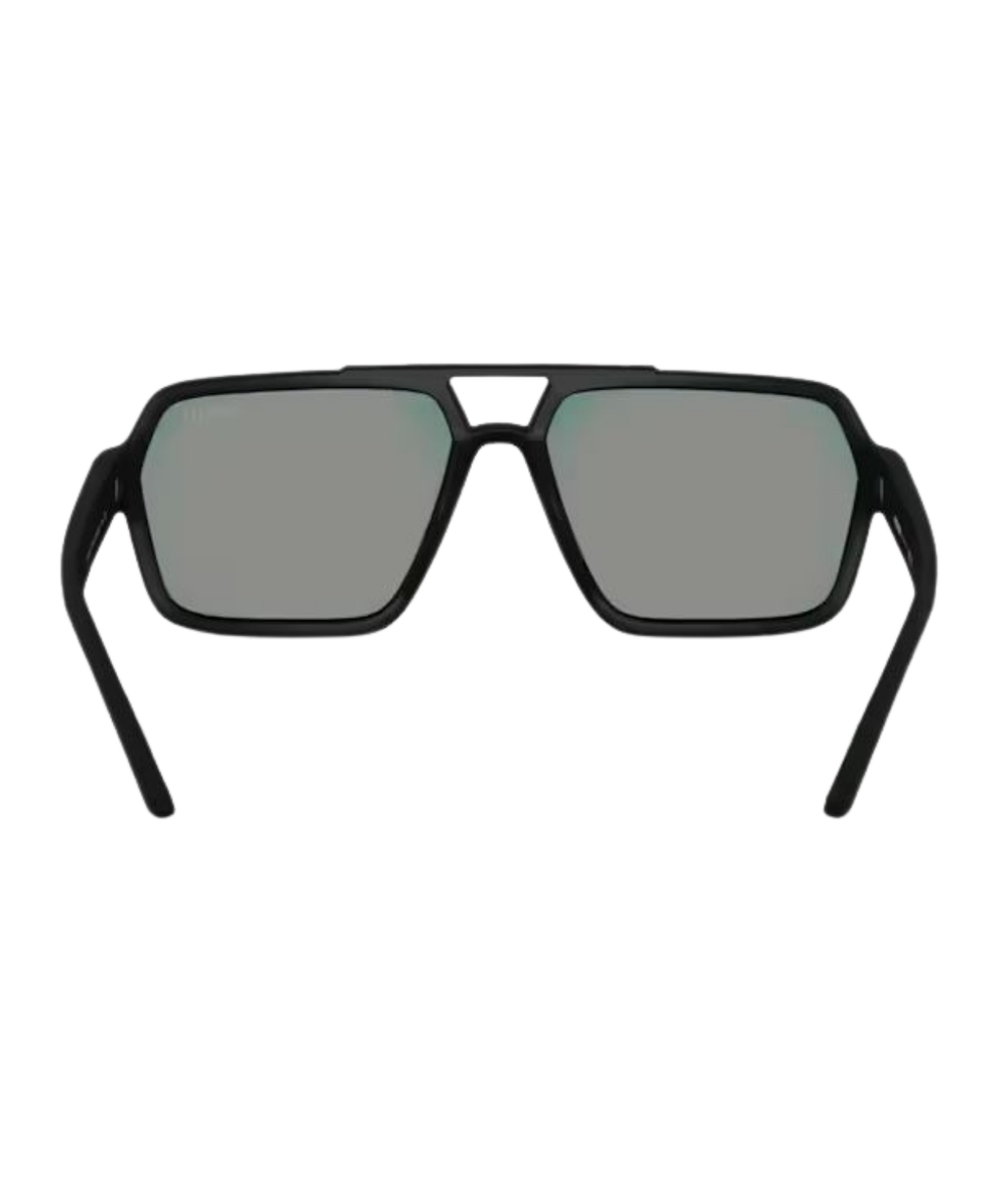 Black rubber-Dark grey mirror blue/red