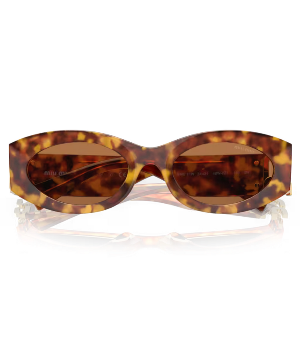Miu Miu 0MU 11WS Oval Sunglasses