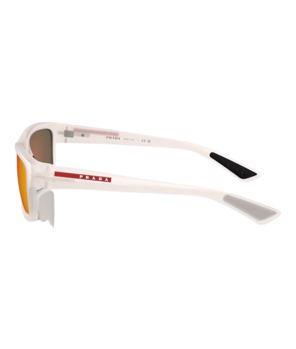 Frosted crystal-Brown mirror orange