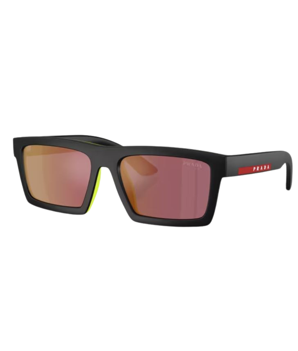 Matte black-Tuning dark grey mirror red