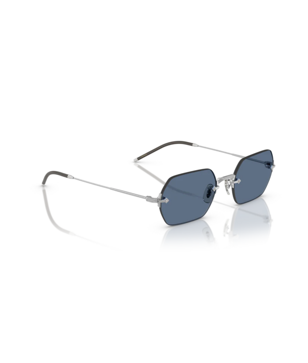 Shiny Silver-Blue