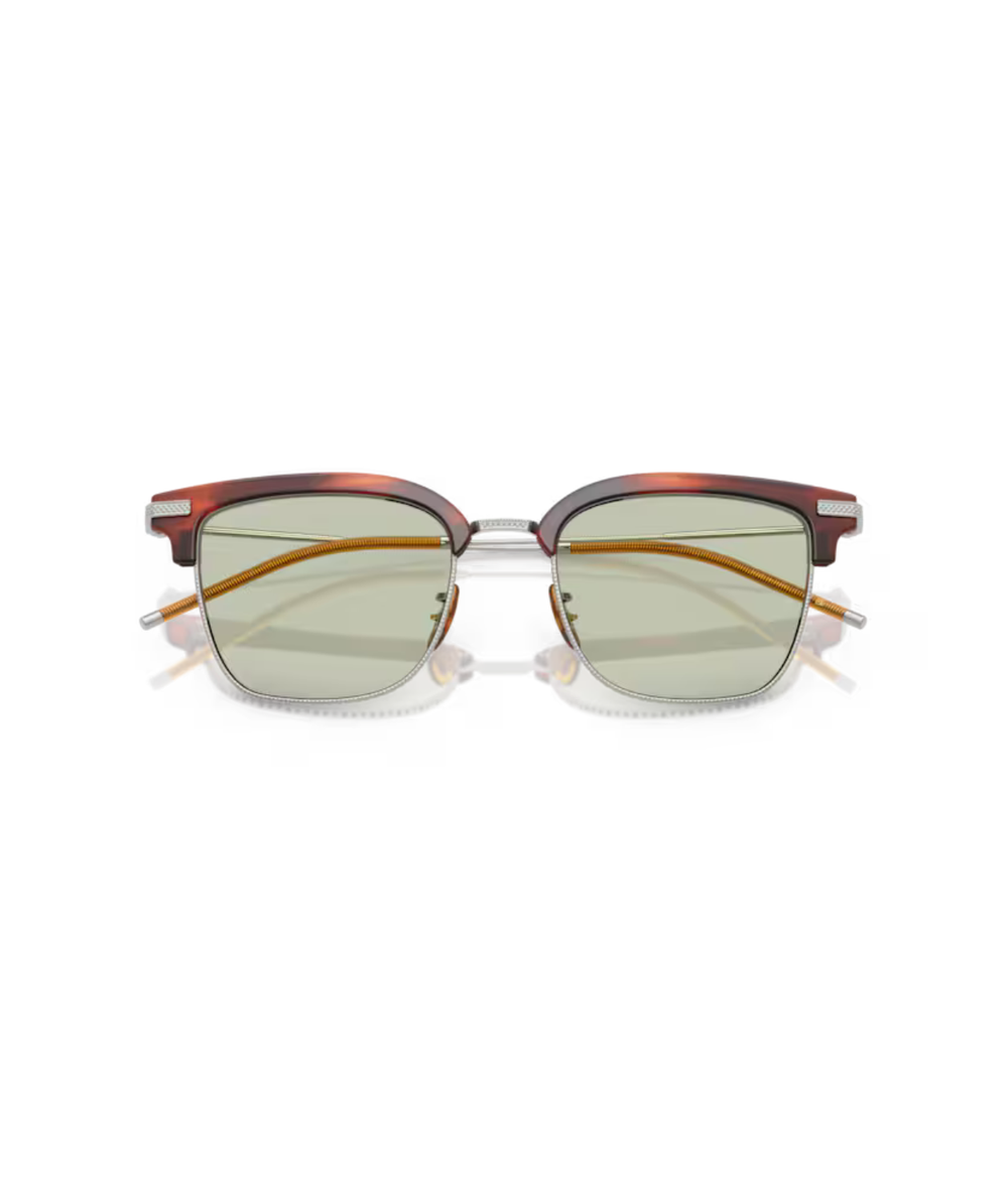 Tuscany tortoise/brushed silver