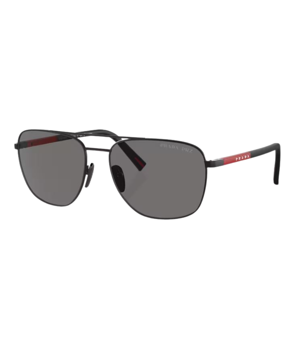 Matte black-Dark grey polarized