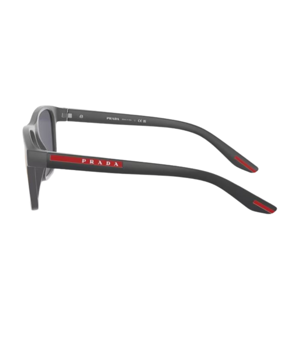 Grey rubber-Dark grey mirror red
