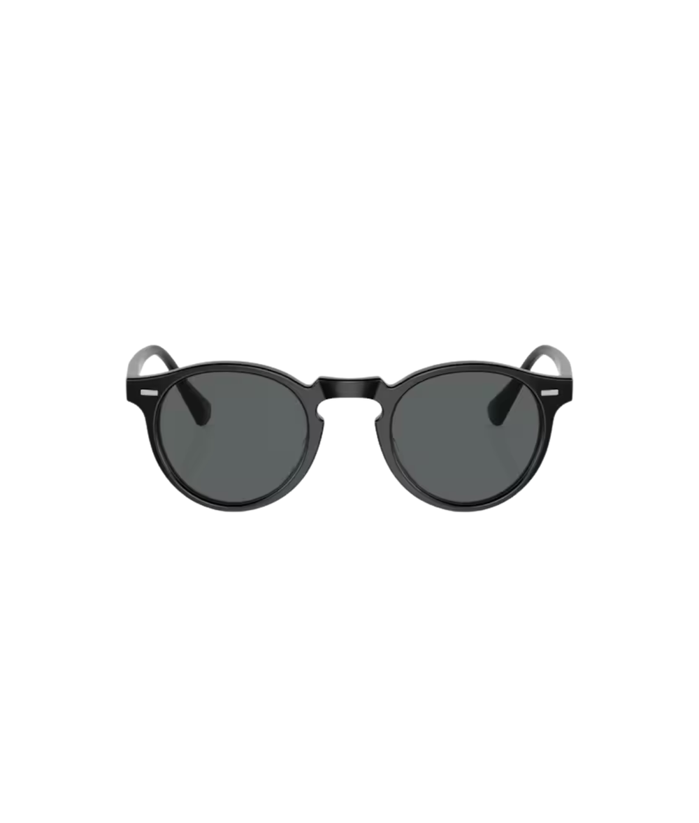 Semi-matte black-Dark grey polarized