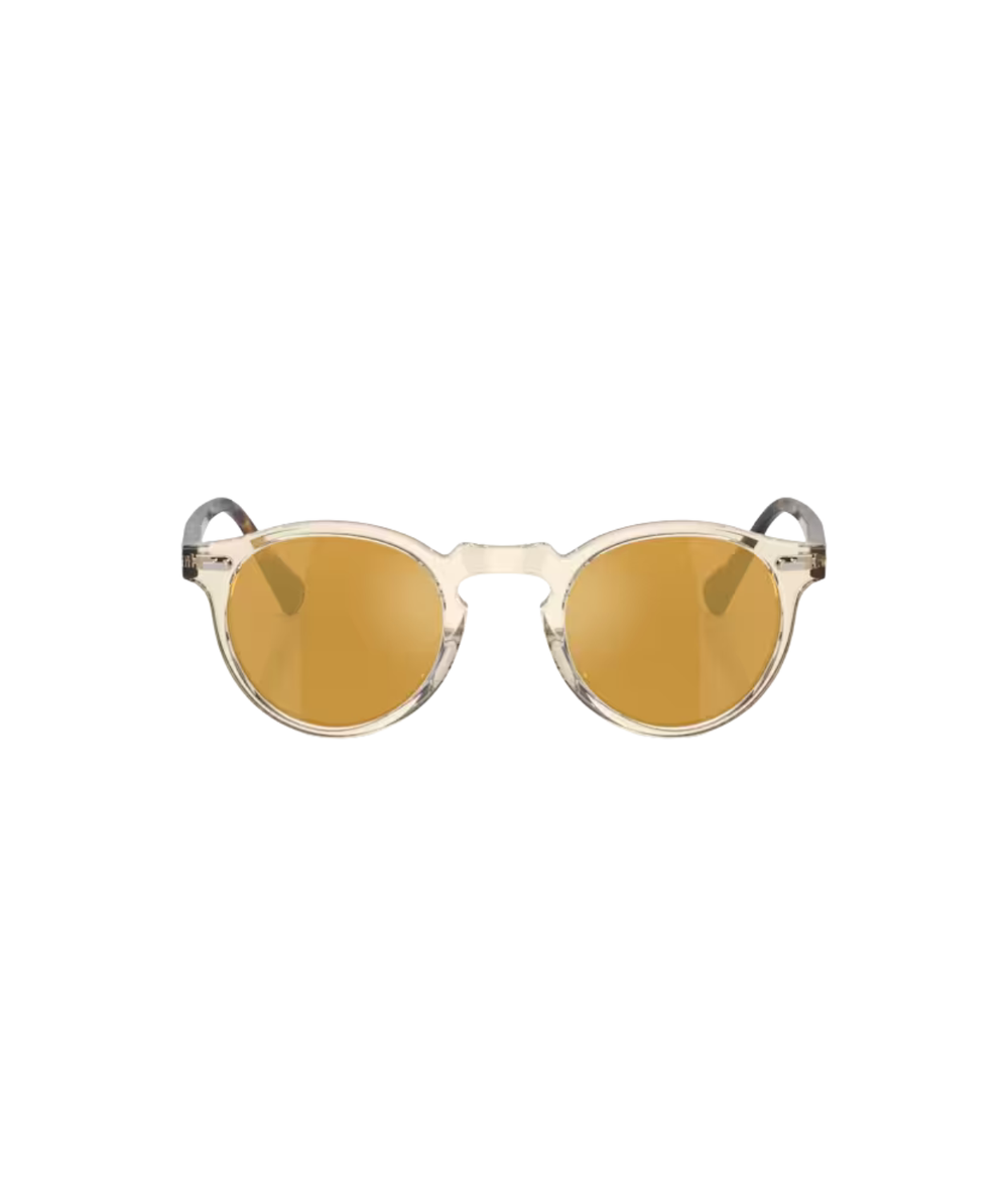 Buff-dtb-Brown mirror gold