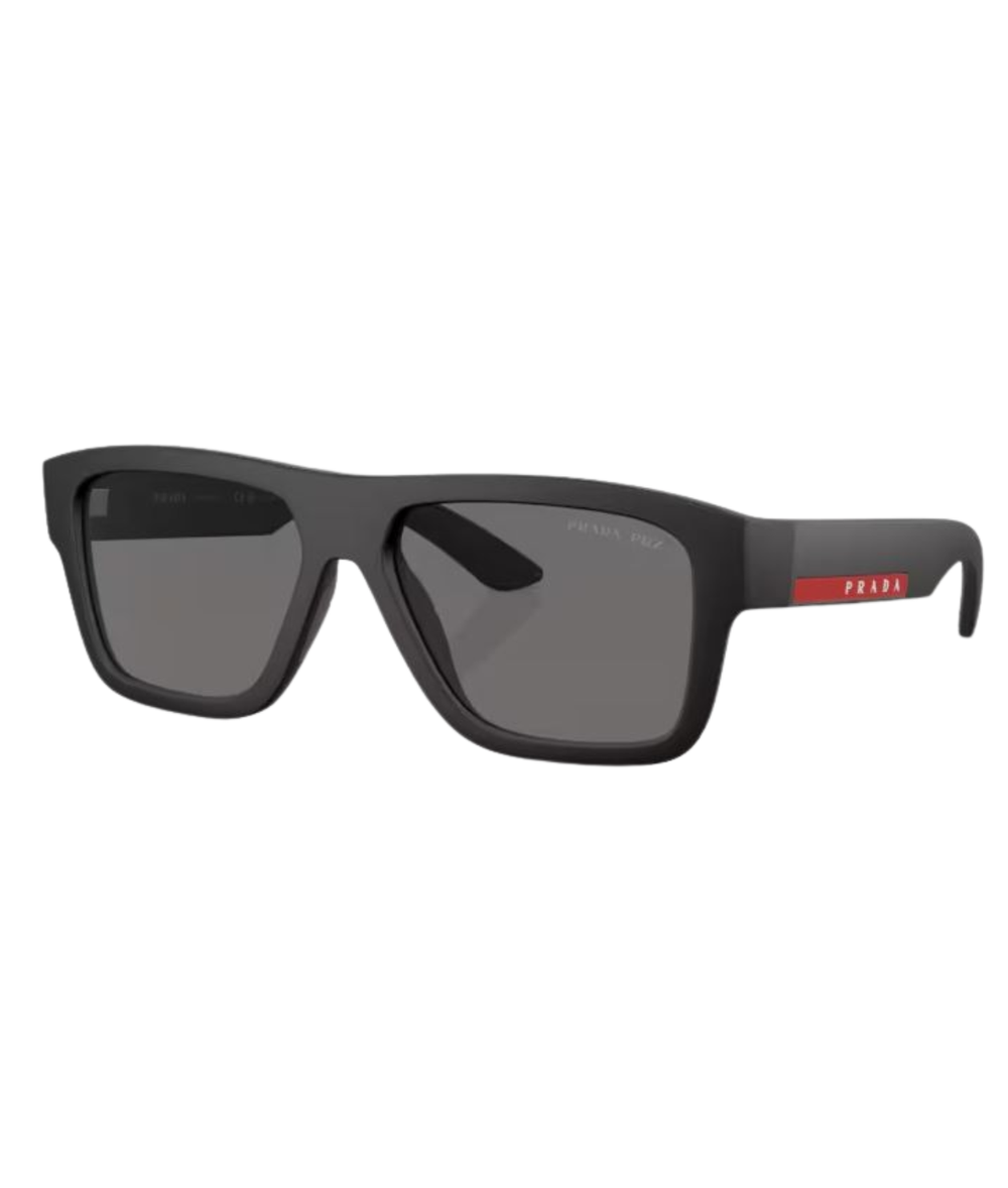 Black rubbered-Dark grey polarized