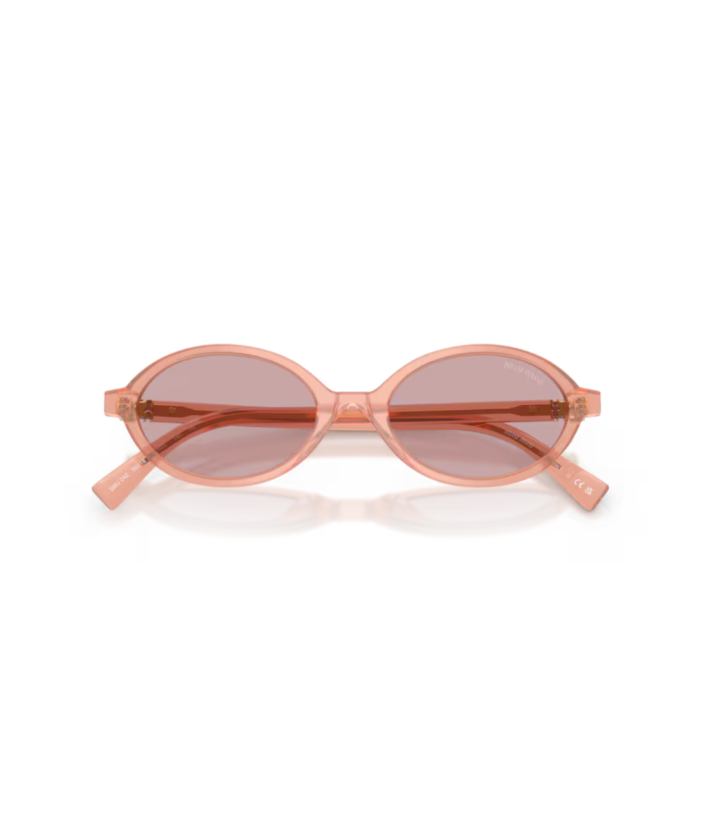 Miu Miu 0MU 04ZS Oval Sunglasses