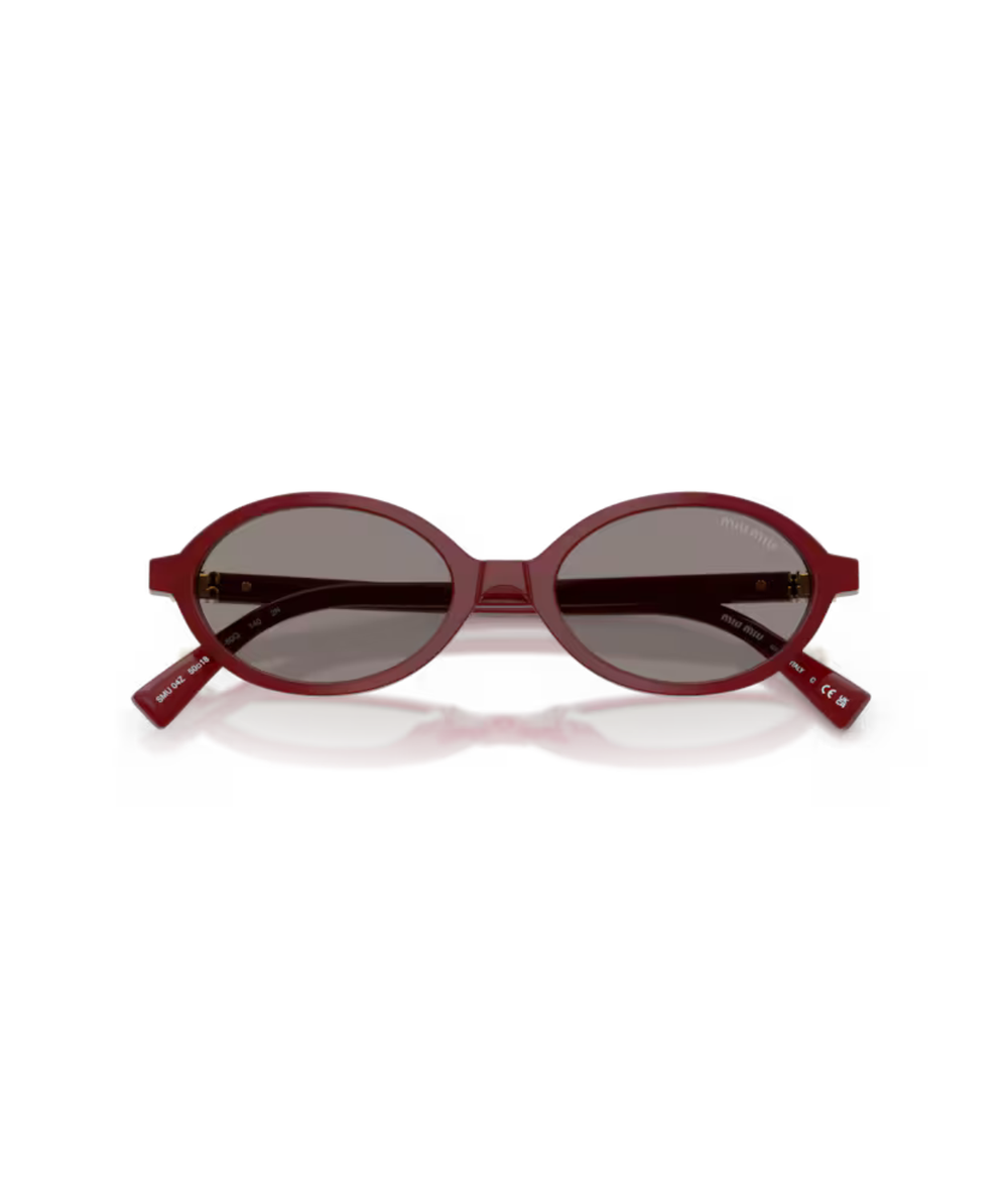 Miu Miu 0MU 04ZS Oval Sunglasses
