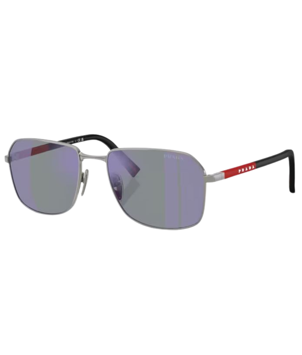 Gunmetal-Dark blue mirror violet