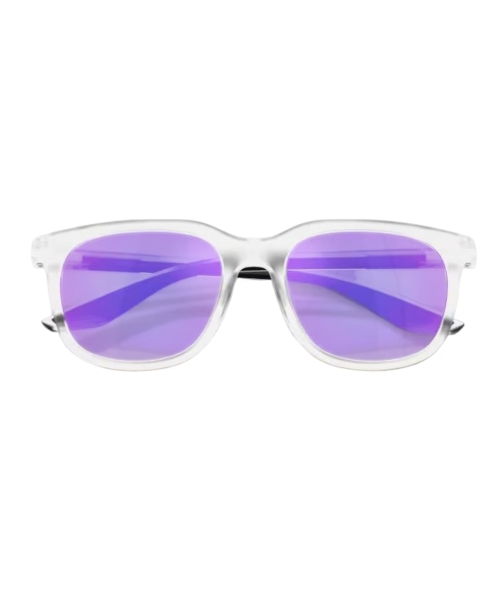 Matte Transparent-Violet/Green