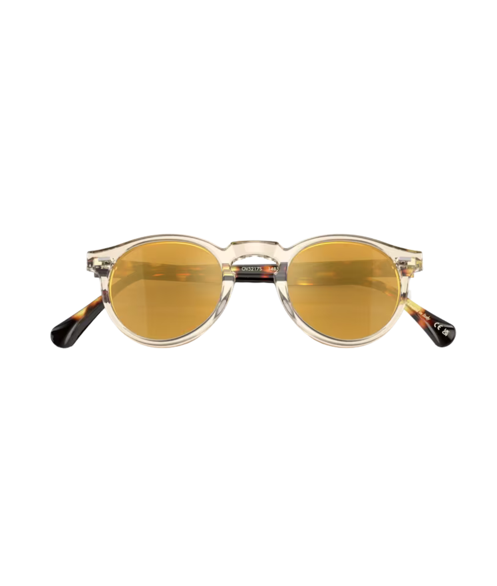 Buff-dtb-Brown mirror gold
