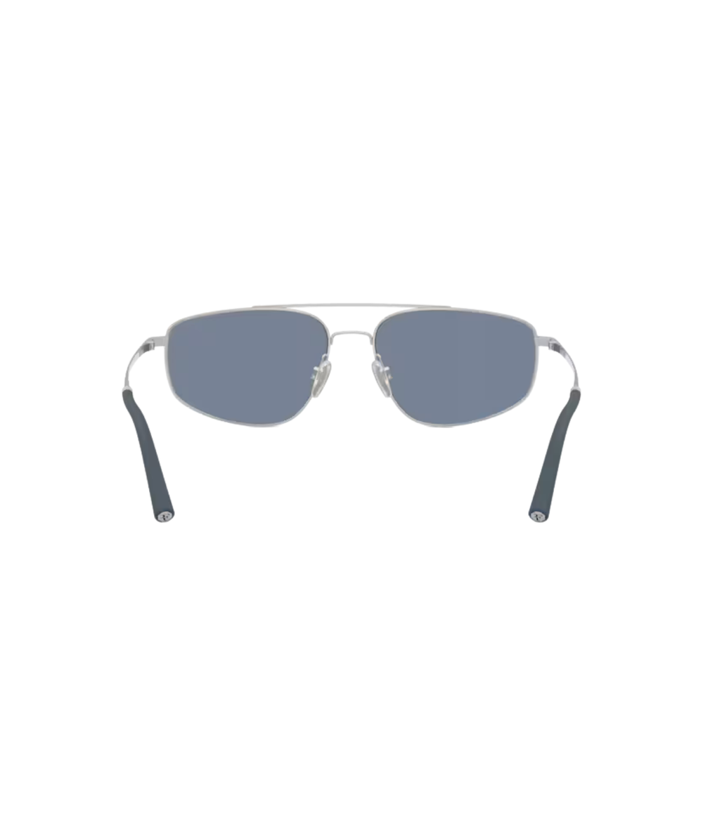 Brushed silver-Marine flash mirror